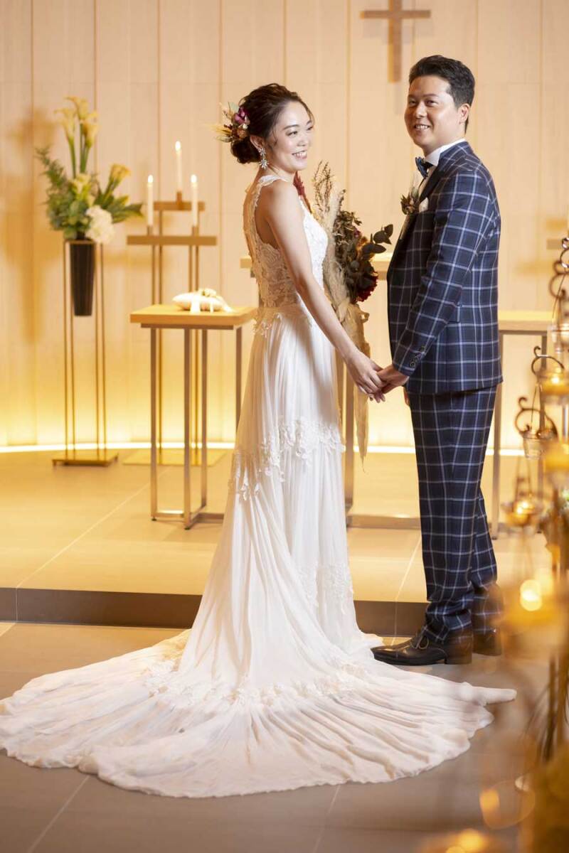 本格的なチャペルでの撮影