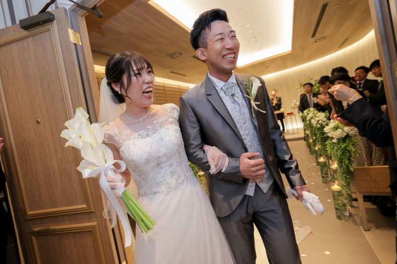 結婚式は、特別だけどいつものおふたりらしく。