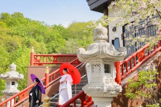 和装はお寺での撮影が◎