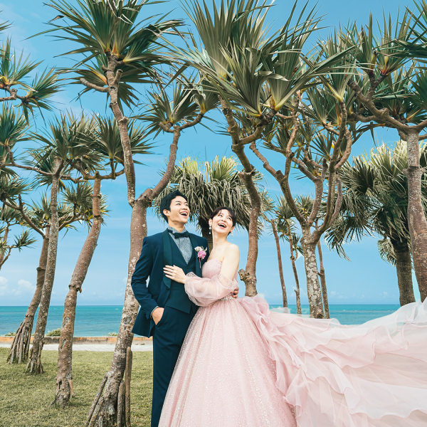 DESTINA　photo wedding_海で撮影できる