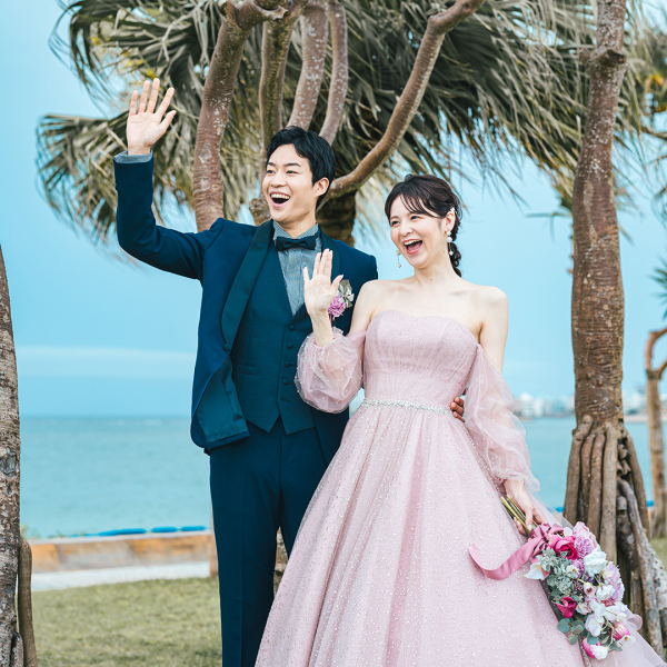 DESTINA　photo wedding_海で撮影できる