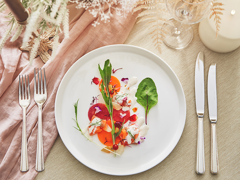 少人数専門式場だからこそ叶う*アットホームな会食