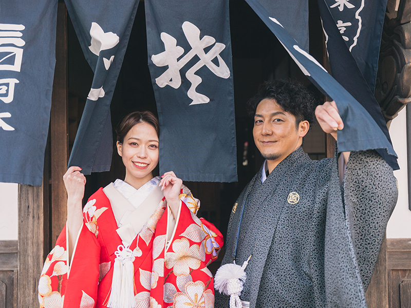 DESTINA　photo wedding_色打掛・着物が豊富