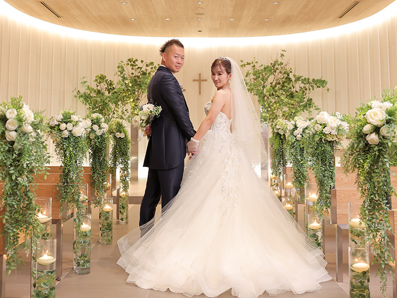 DESTINA　photo wedding_結婚式場で撮影できる