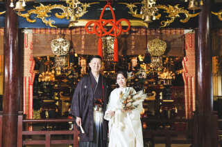 DESTINA　photo wedding_寺フォト