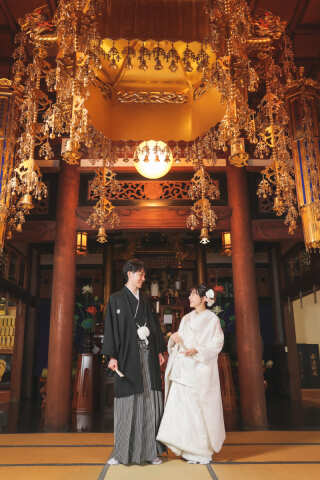 DESTINA　photo wedding_寺フォト