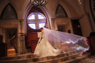 DESTINA　photo wedding_藻岩シャローム教会