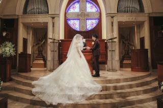 DESTINA photo wedding_藻岩シャローム教会
