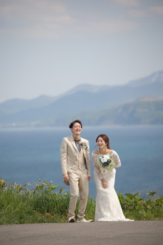 DESTINA　photo wedding_【海デート】ふたりの自然体フォトが人気*