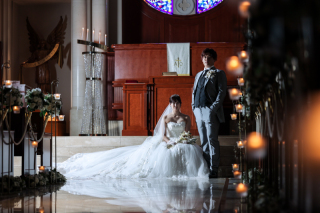 DESTINA　photo wedding_藻岩シャローム教会