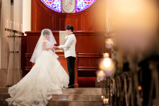DESTINA photo wedding_藻岩シャローム教会