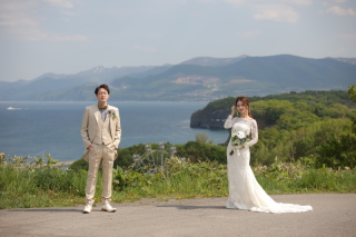 DESTINA　photo wedding_【海デート】ふたりの自然体フォトが人気*