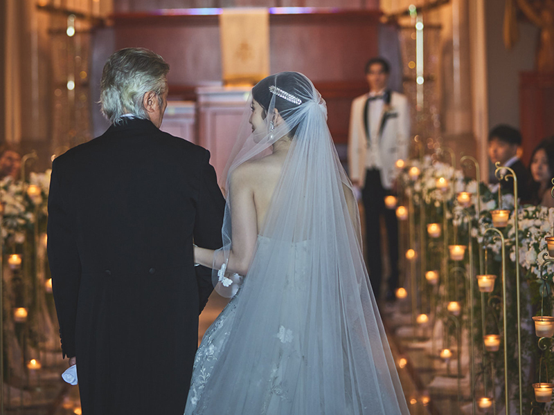 【憧れの聖堂・50カットデータ付】新郎・新婦各1点◆追加料金なし衣裳小物フリーチョイス