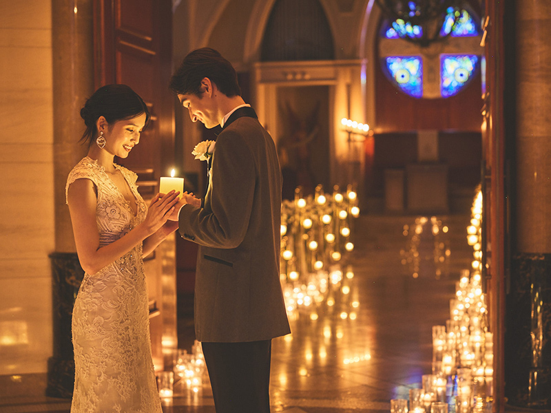 【聖堂×動画】上質衣裳でハイクオリティな撮影◆衣裳小物がフリーチョイス