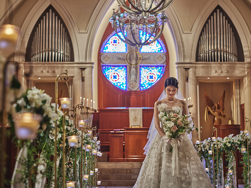 【聖堂×動画】上質衣裳でハイクオリティな撮影◆衣裳小物がフリーチョイス
