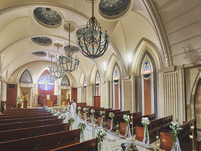 【聖堂×動画】上質衣裳でハイクオリティな撮影◆衣裳小物がフリーチョイス