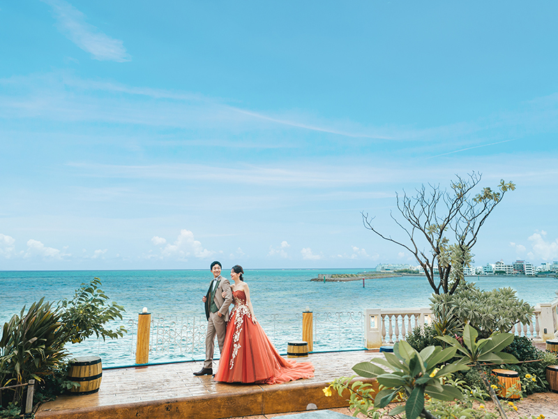 【沖縄リゾート満喫】アメリカンビレッジ*ビーチ撮影プラン(平日)