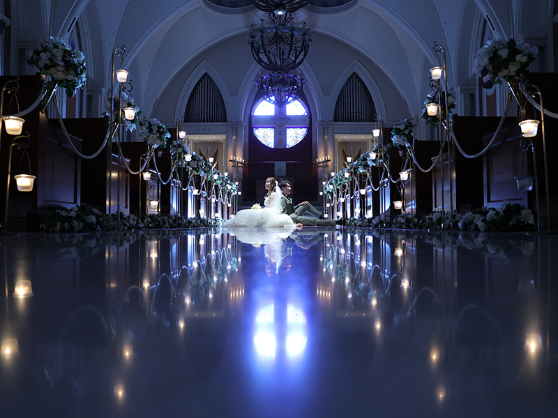 【憧れの聖堂・50カットデータ付】新郎・新婦各1点◆追加料金なし衣裳小物フリーチョイス