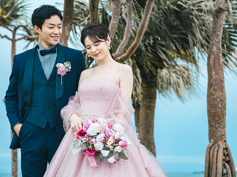 【絶景ビーチで叶えるフォトWD*】西原・チャペル&ビーチコースプラン