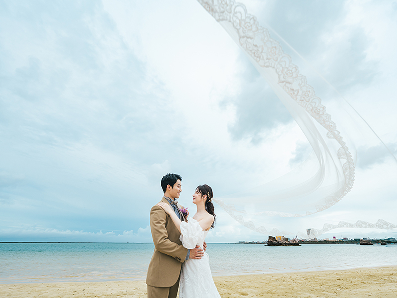 【絶景ビーチで叶えるフォトWD*】西原・チャペル&ビーチコースプラン