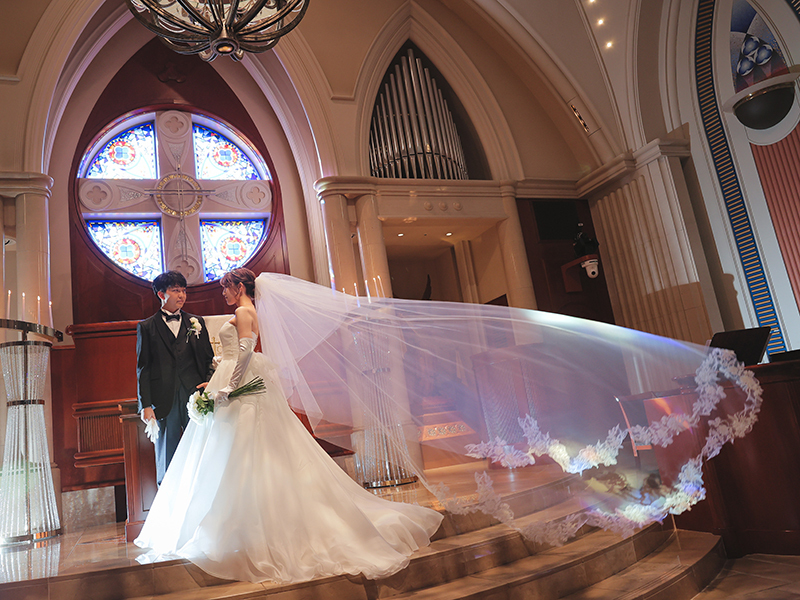 【憧れの聖堂・50カットデータ付】新郎・新婦各1点◆追加料金なし衣裳小物フリーチョイス