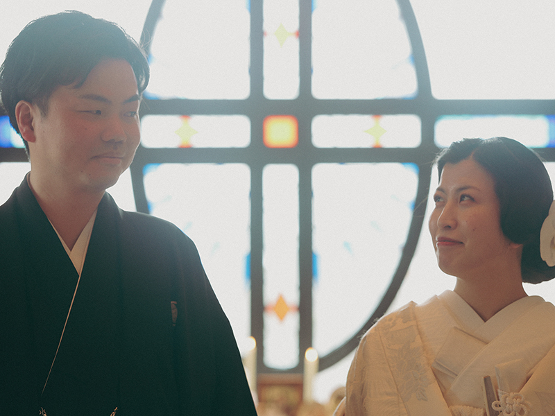 【会食付スタジオ&チャペル撮影】50カットデータと衣裳小物フリーチョイス◆洋装or和装選べる衣裳