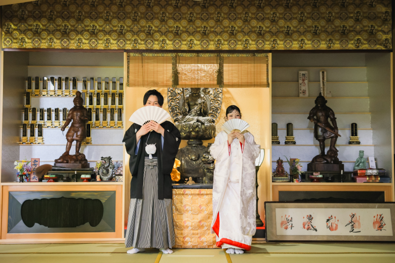 【オリエンタルフォト】お寺で叶える特別な和装フォトウェディング　データ50カット　