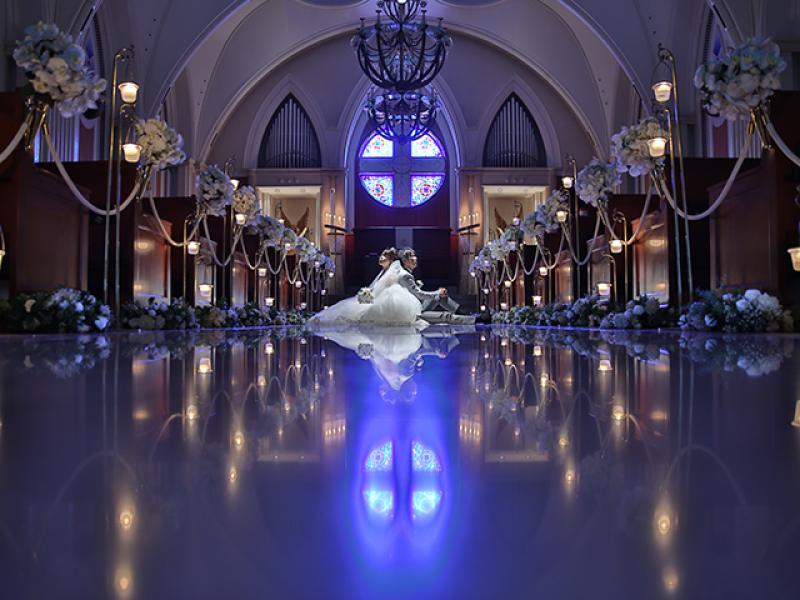 【衣装＆ヘア付】シンプルフォトウエディングプラン《憧れ★チャペル撮影》