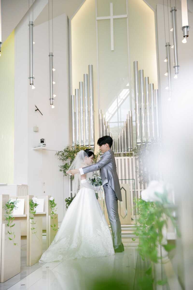 チャペルで撮影できる｜リビエラ東京 by FOUR SIS & CO.｜Photorait 