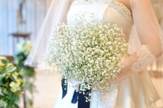 【生花】かすみ草のブーケ