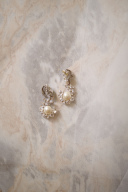 パールリーフイヤリング