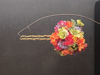 【造花レンタル】和装用ボールブーケG