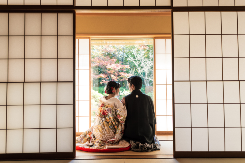 お座りショット