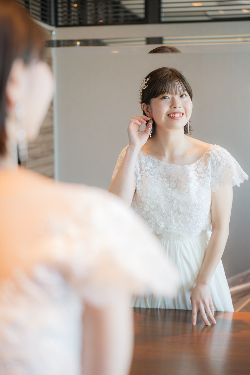 誓いの日を彩る、至福の輝き