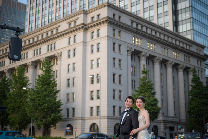 和洋装×ロケーション2箇所