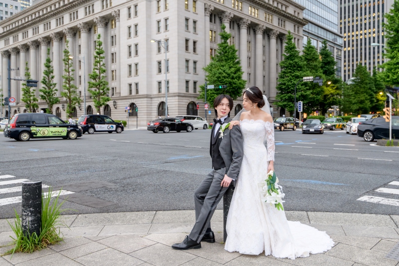 撮影は夕方から開始