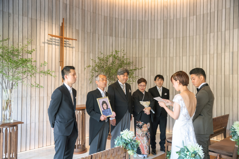 花嫁からの手紙