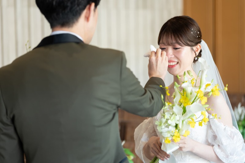 そっとこぼれた涙と優しいぬくもり