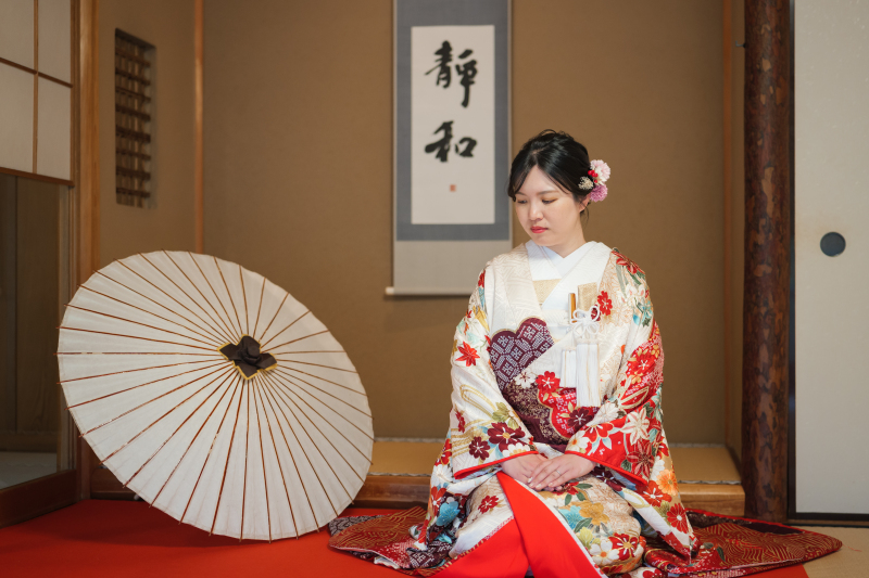 茶室で整う品格ある姿