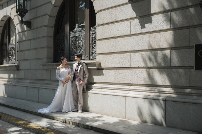 陽光を感じながら