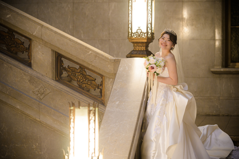 ソロショット　ー新婦様ー