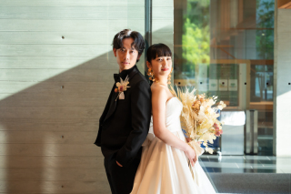 洋装×ロケーション・チャペルフォト