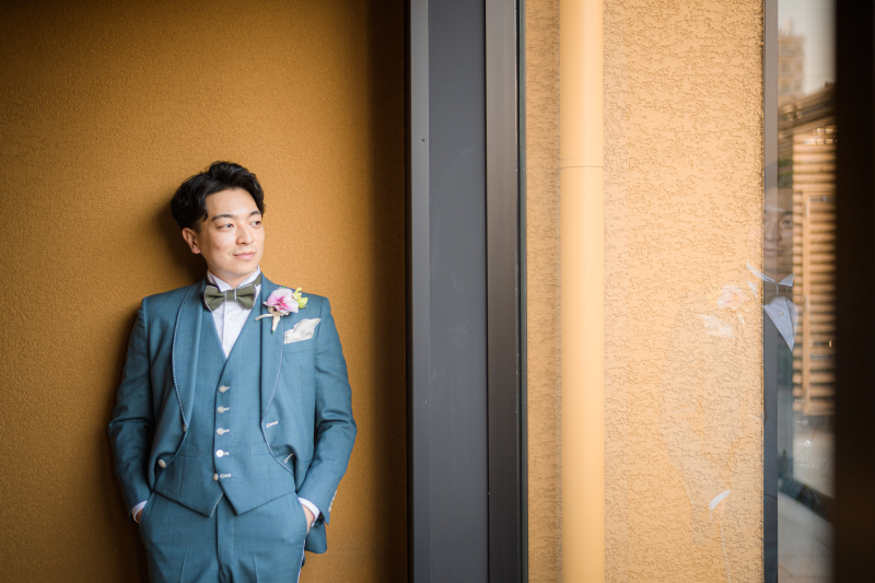 ソロショット ー新郎様ー