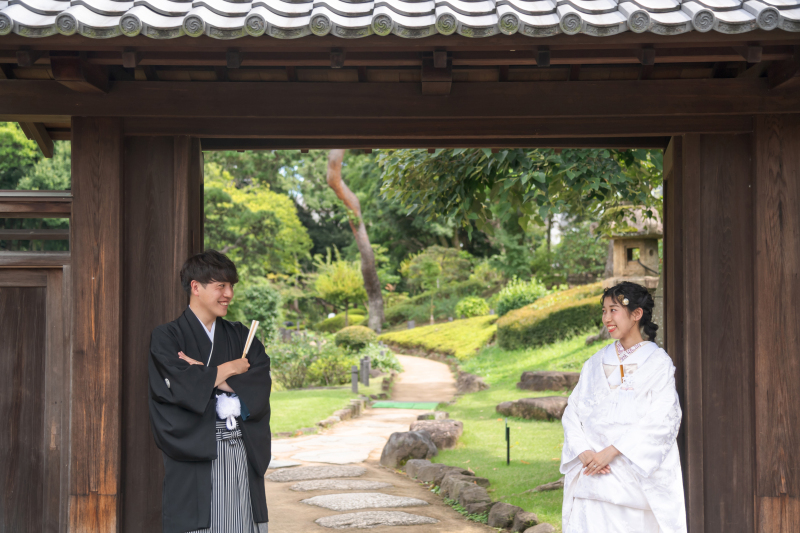 白無垢×ロケーション