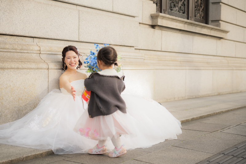 ママにお花をプレゼント