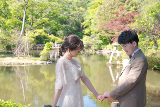 洋装×チャペル、ロケーション