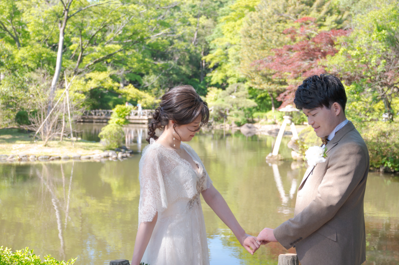 洋装×チャペル、ロケーション