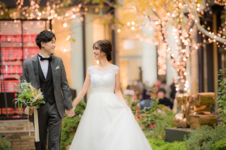 洋装×ロケーション