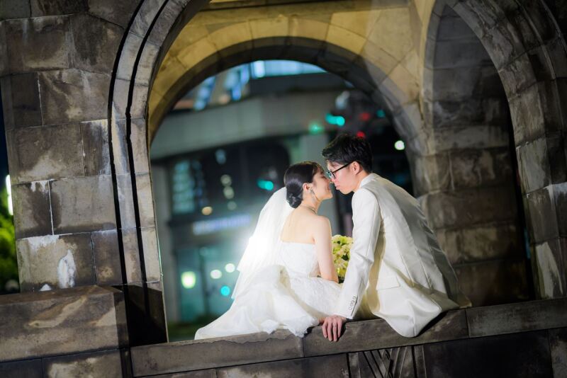 和田倉門にて。