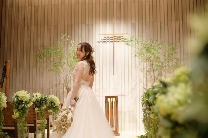 THE Tender HOUSEのチャペルで